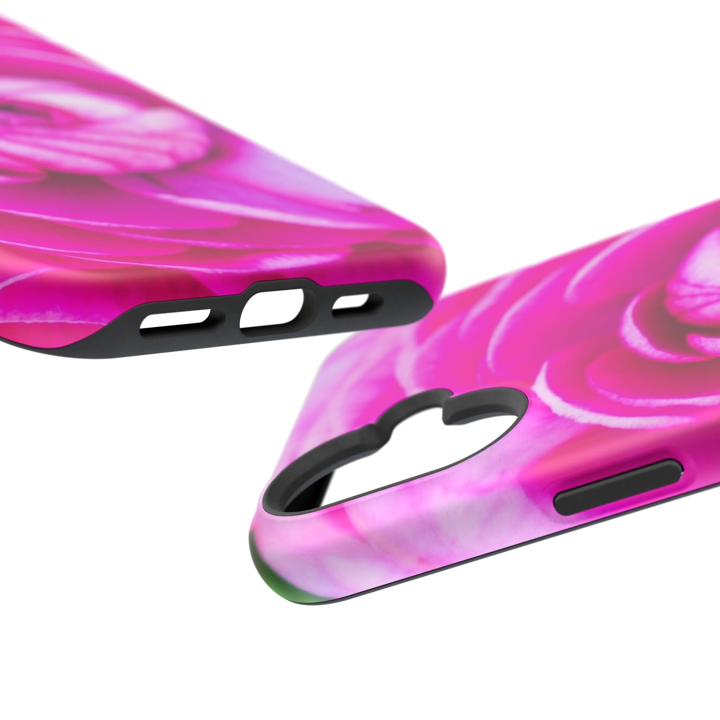 Blush Rose MagSafe Tough Phone Floral Pink Case| iPhone| Impact Resistant|Gifts|Electronic Accessories|MagSafe Charging Accessories|Martha's Vineyard|Great for Fall