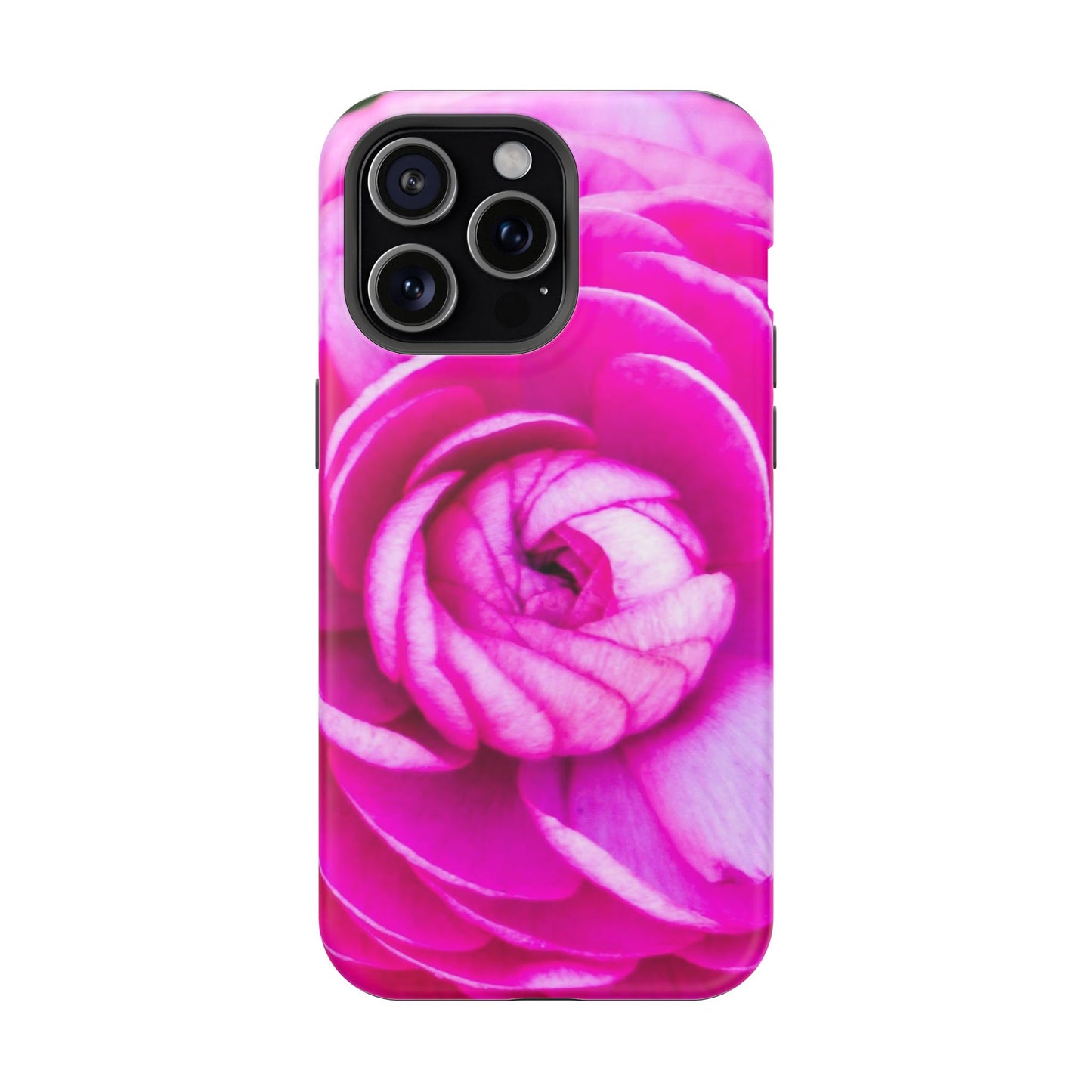 Blush Rose MagSafe Tough Phone Floral Pink Case| iPhone| Impact Resistant|Gifts|Electronic Accessories|MagSafe Charging Accessories|Martha's Vineyard|Great for Fall