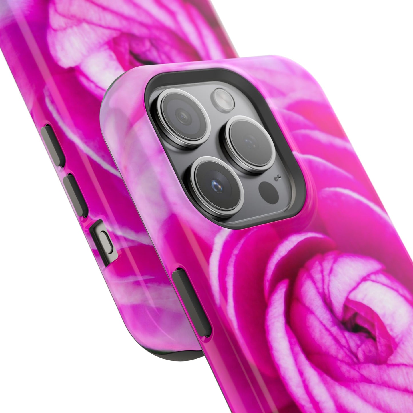 Blush Rose MagSafe Tough Phone Floral Pink Case| iPhone| Impact Resistant|Gifts|Electronic Accessories|MagSafe Charging Accessories|Martha's Vineyard|Great for Fall