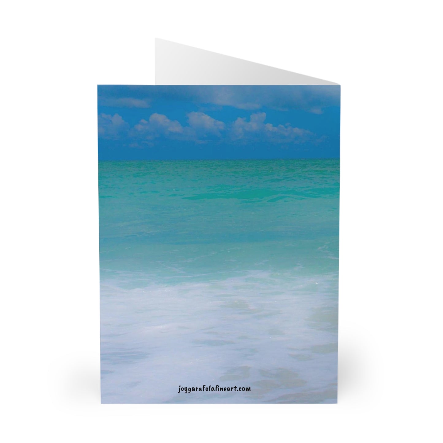 Indigo Heart Greeting Cards (5 Pack) Custom Greeting Cards (5 Pack) Semi-glossy Finish Cards Matching White Envelopes