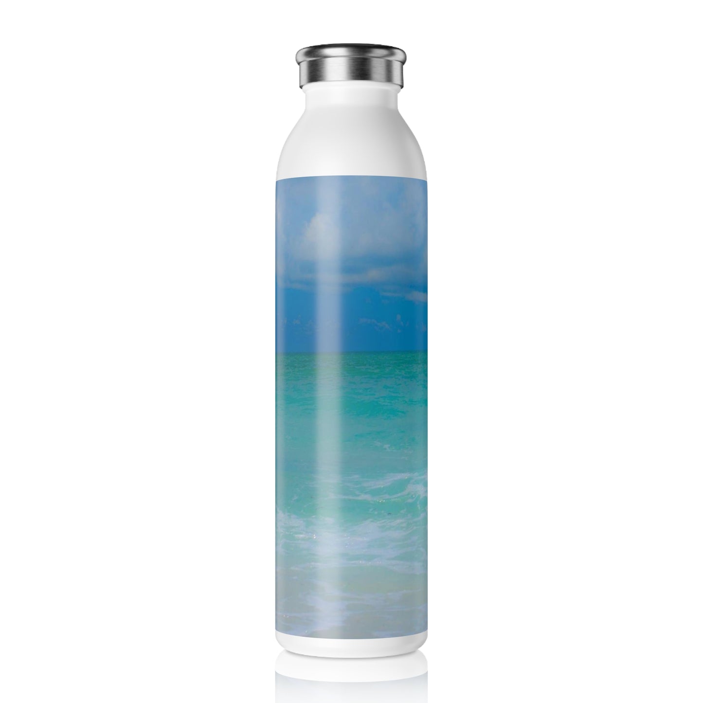 Indigo Heart Slim Water Bottle Slim Water Bottle 20oz double-wall Stainless Steel Bottle Hot and Cold Beverage