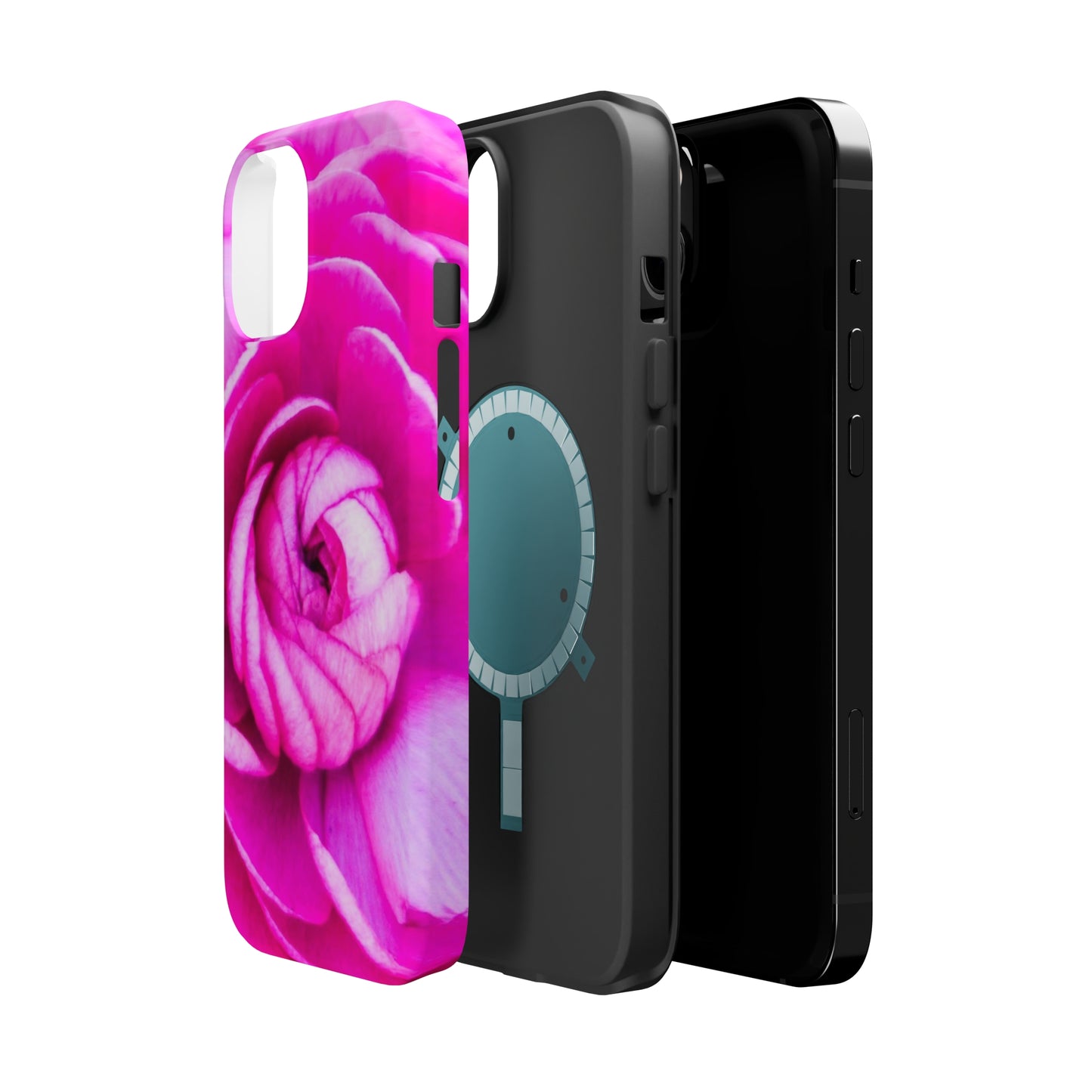 Rose MagSafe Tough Cases Rose Blush Durable and Flexible Impact-resistant MagSafe Case Aesthetics and Function MagSafe Case