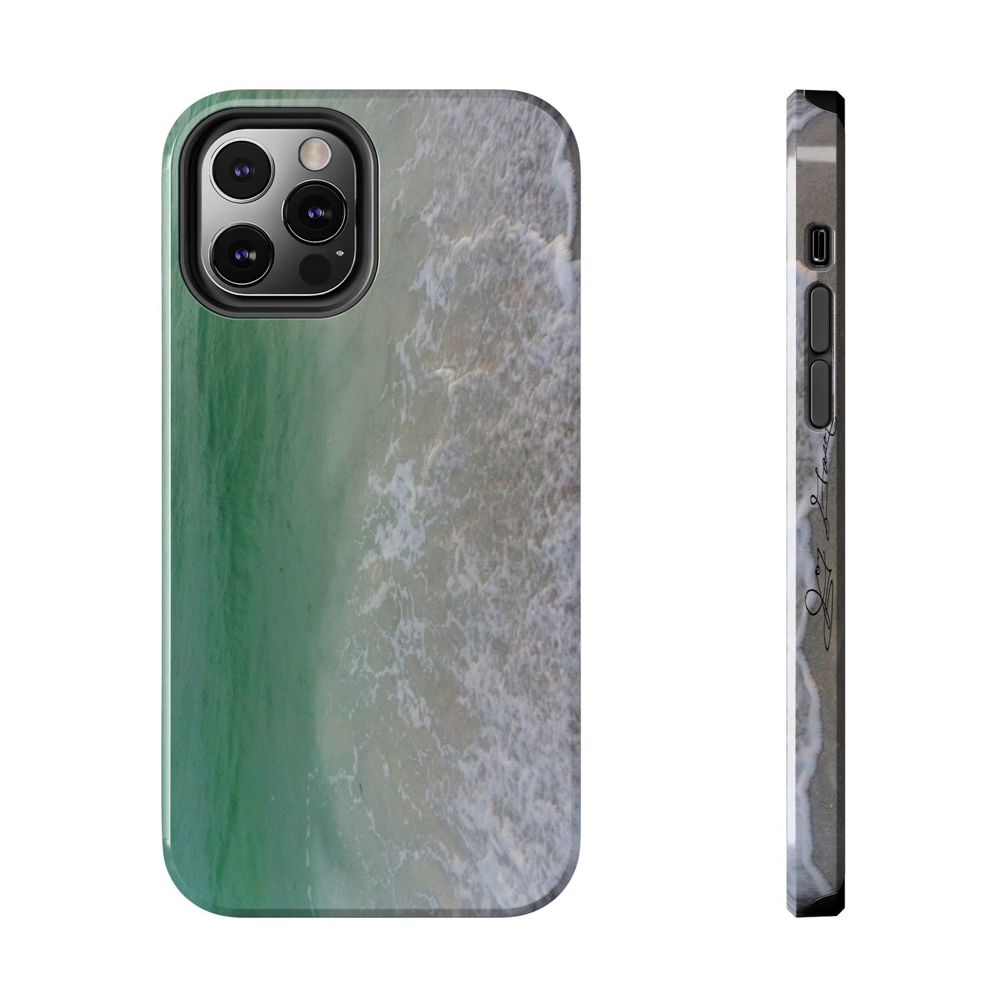 Emerald Bay Beach Tough Phone Case| Case-Mate Polycarbonate Rubber Phone Case| Custom Style Phone Case with Impact Resistance|Longboat Key|Electronic Accessories