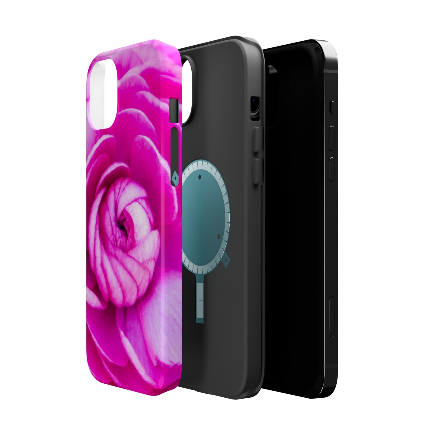 Rose MagSafe Tough Cases Rose Blush Durable and Flexible Impact-resistant MagSafe Case Aesthetics and Function MagSafe Case