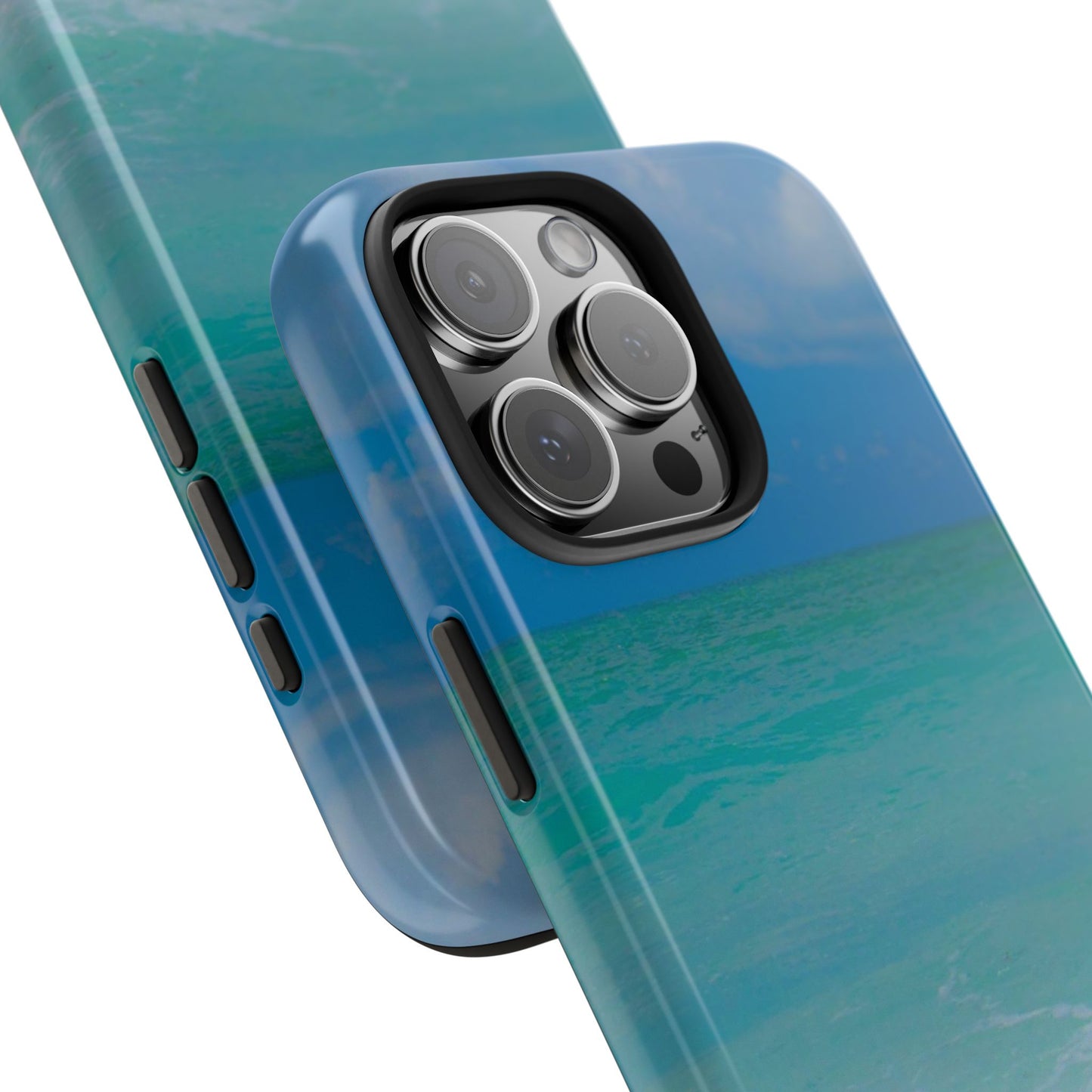 Indigo Heart Coastal Tough Phone Cases|iPhone| Samsung|Case-Mate Indigo Heart Tough Phone Cases|Polycarbonate and Rubber Phone Case| Gifts|Holiday|Accessories|Electronic Accessories
