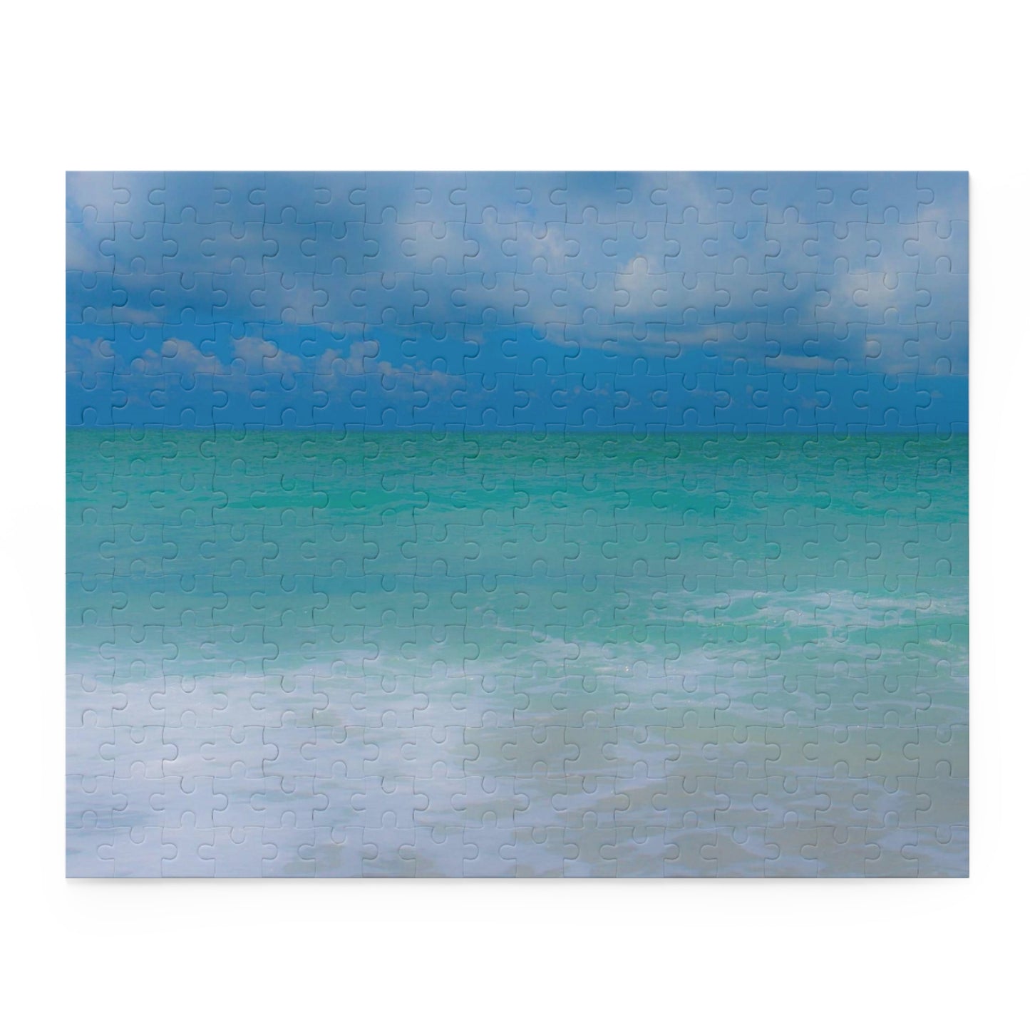 Indigo Blue Ocean Inspired Puzzle Gift-ready Box