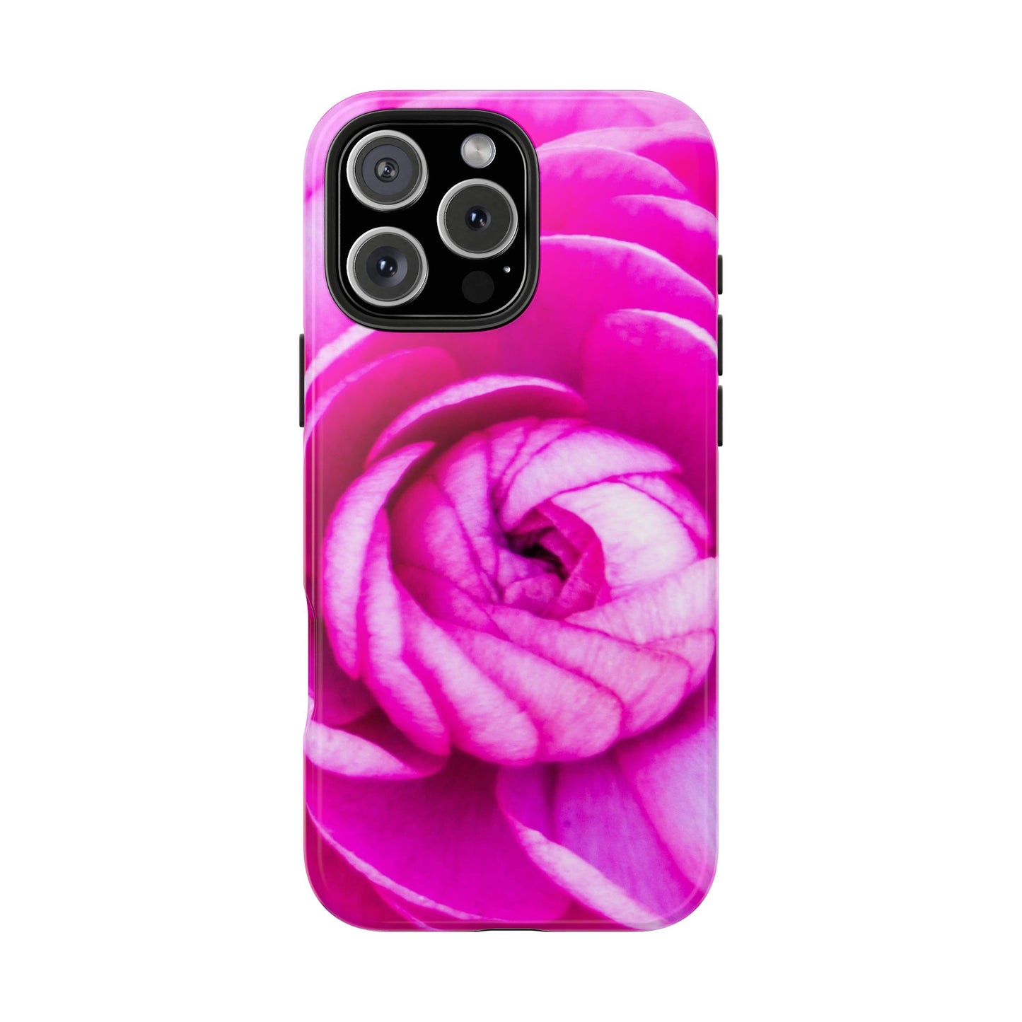 Pink Rose Tough iPhone|Samsung Phone Cases| Floral Case| Polycarbonate and Rubber Phone Case|  Custom Style Phone Case with Impact Resistance| Electronic Accessories