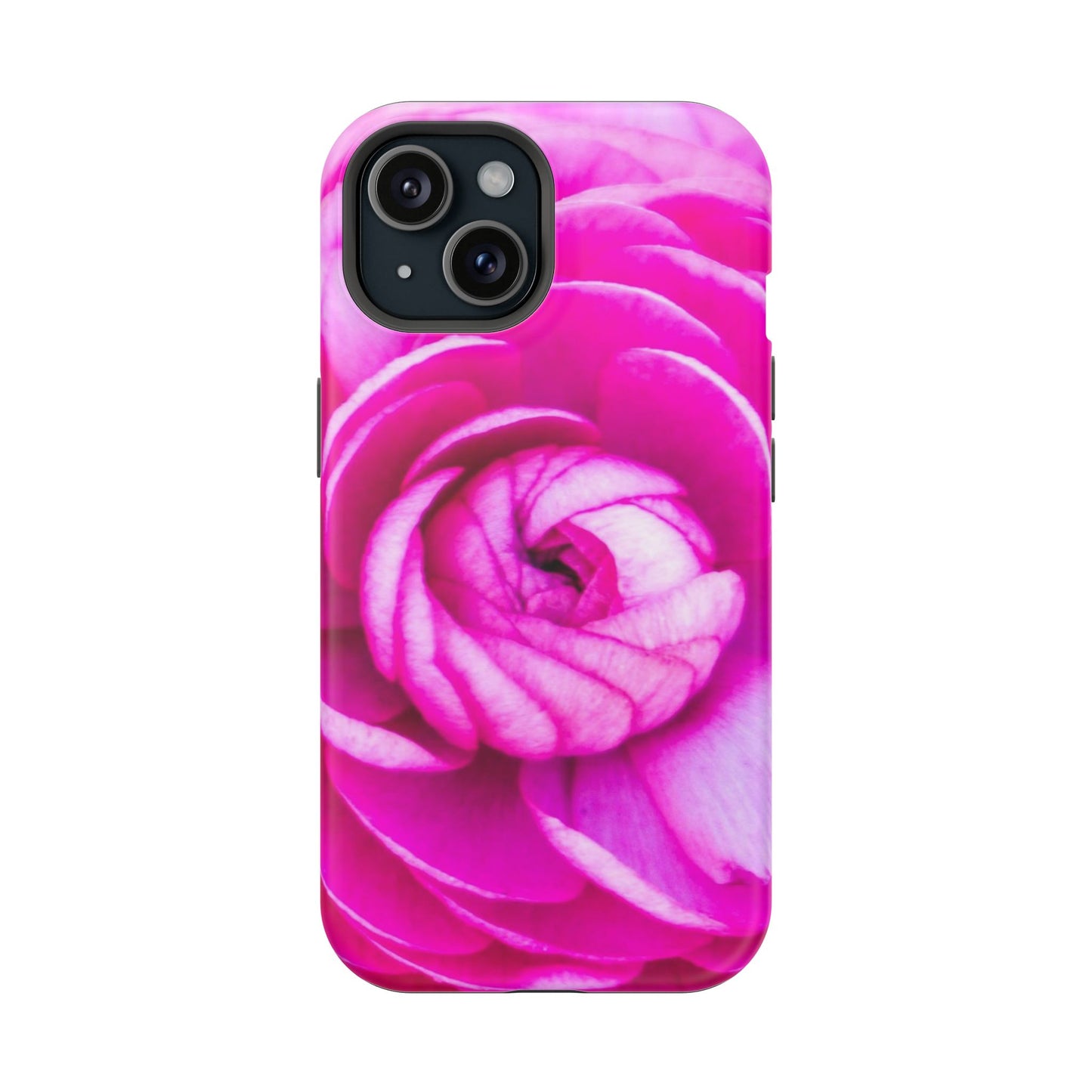 Blush Rose MagSafe Tough Phone Floral Pink Case| iPhone| Impact Resistant|Gifts|Electronic Accessories|MagSafe Charging Accessories|Martha's Vineyard|Great for Fall