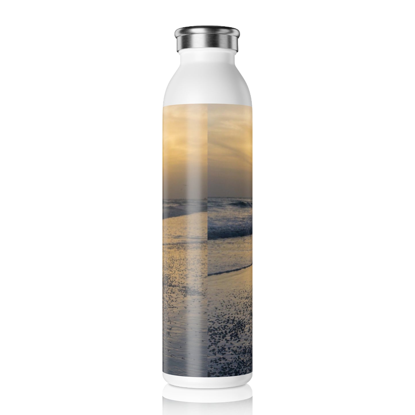 Anna Maria Splendor Slim Water Bottle Floral Slim Water Bottle 20oz Double-wall Stainless Steel Bottle Hot and Cold Beverage