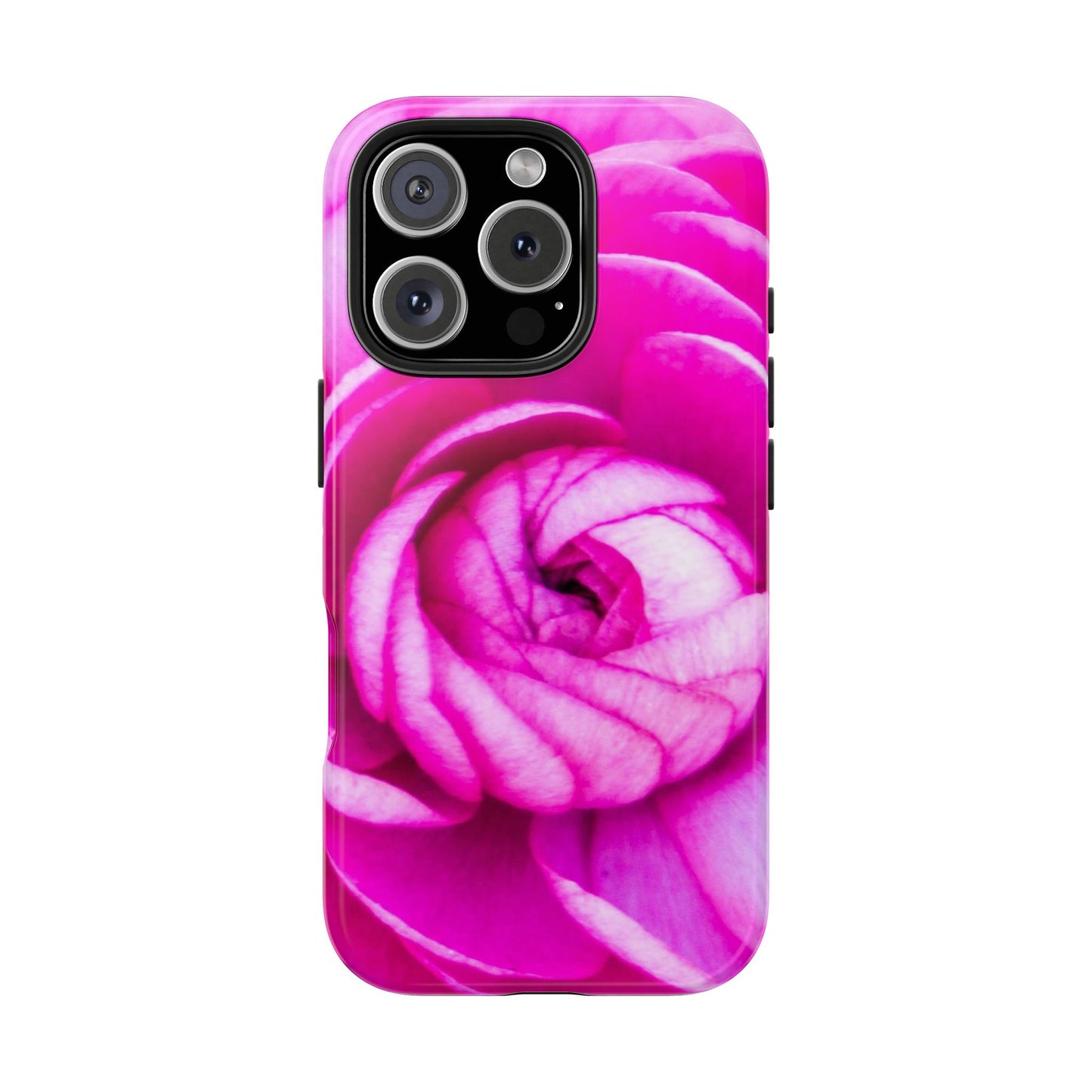 Pink Rose Tough iPhone|Samsung Phone Cases| Floral Case| Polycarbonate and Rubber Phone Case|  Custom Style Phone Case with Impact Resistance| Electronic Accessories