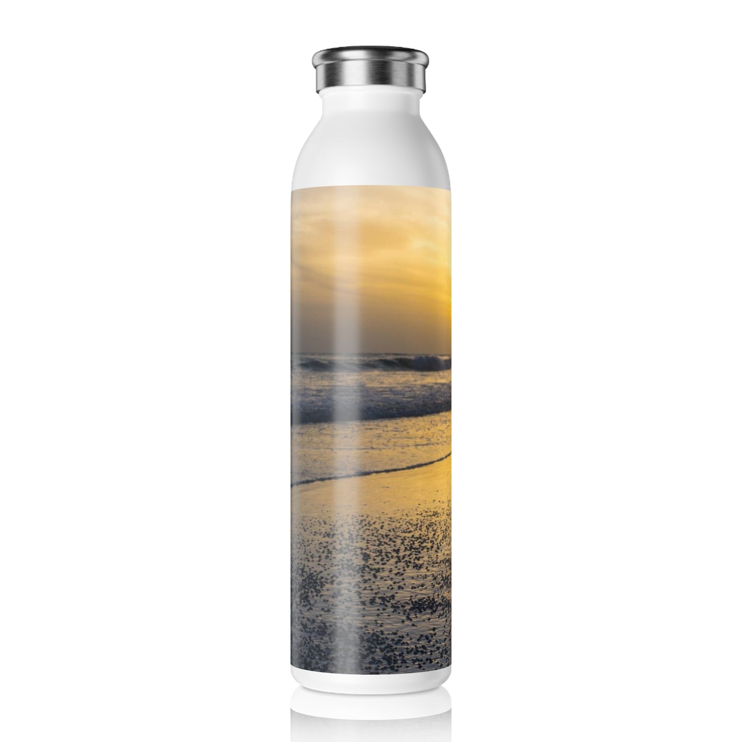 Anna Maria Splendor Slim Water Bottle Floral Slim Water Bottle 20oz Double-wall Stainless Steel Bottle Hot and Cold Beverage