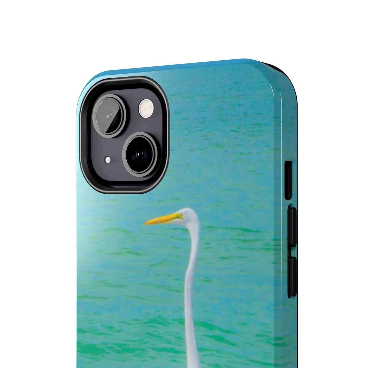 Snowbird Crane Tough Phone Cases| Case-Mate Snowbird Crane Tough|Great White Egret| Phone Cases | Case-Mate Polycarbonate and Rubber Phone Case|Nature|Electronic Accessories|Longboat Key