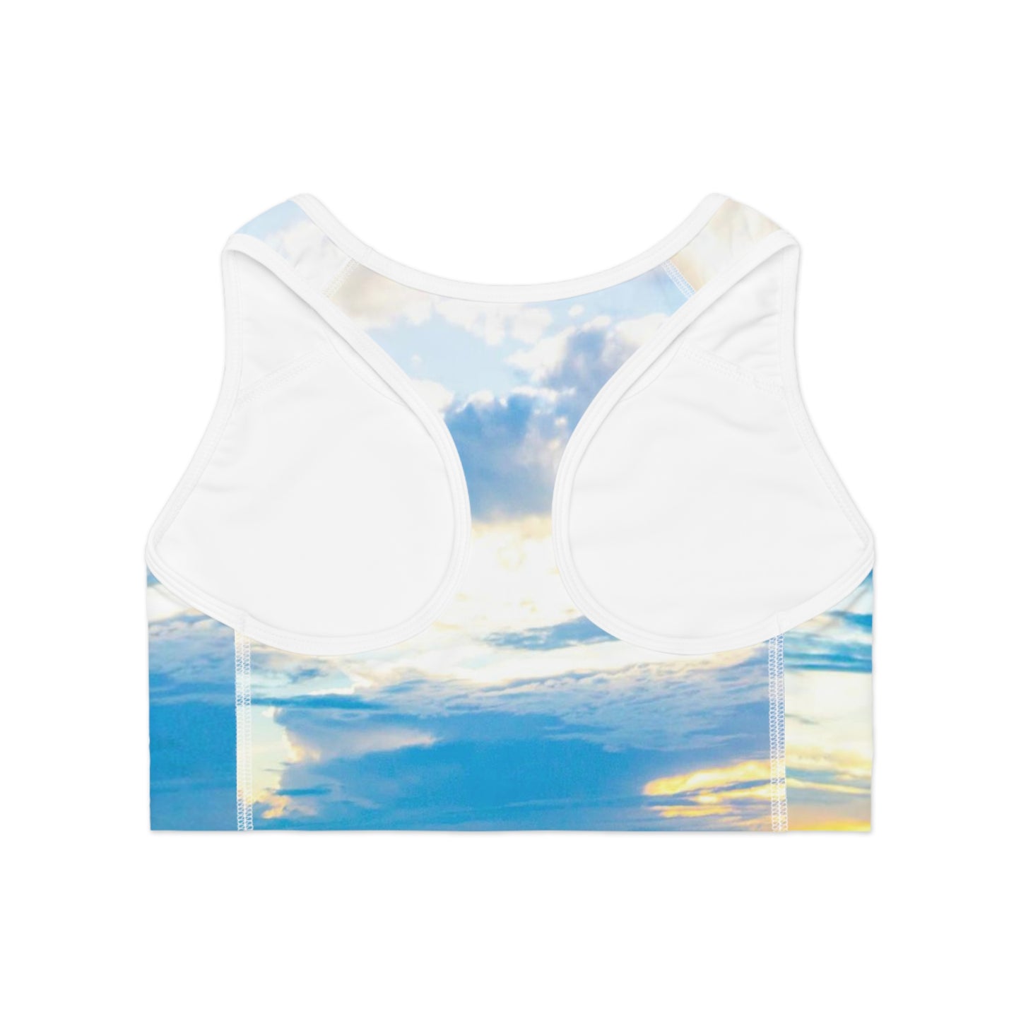 Blue Ocean Inspired Women's Sports Bra