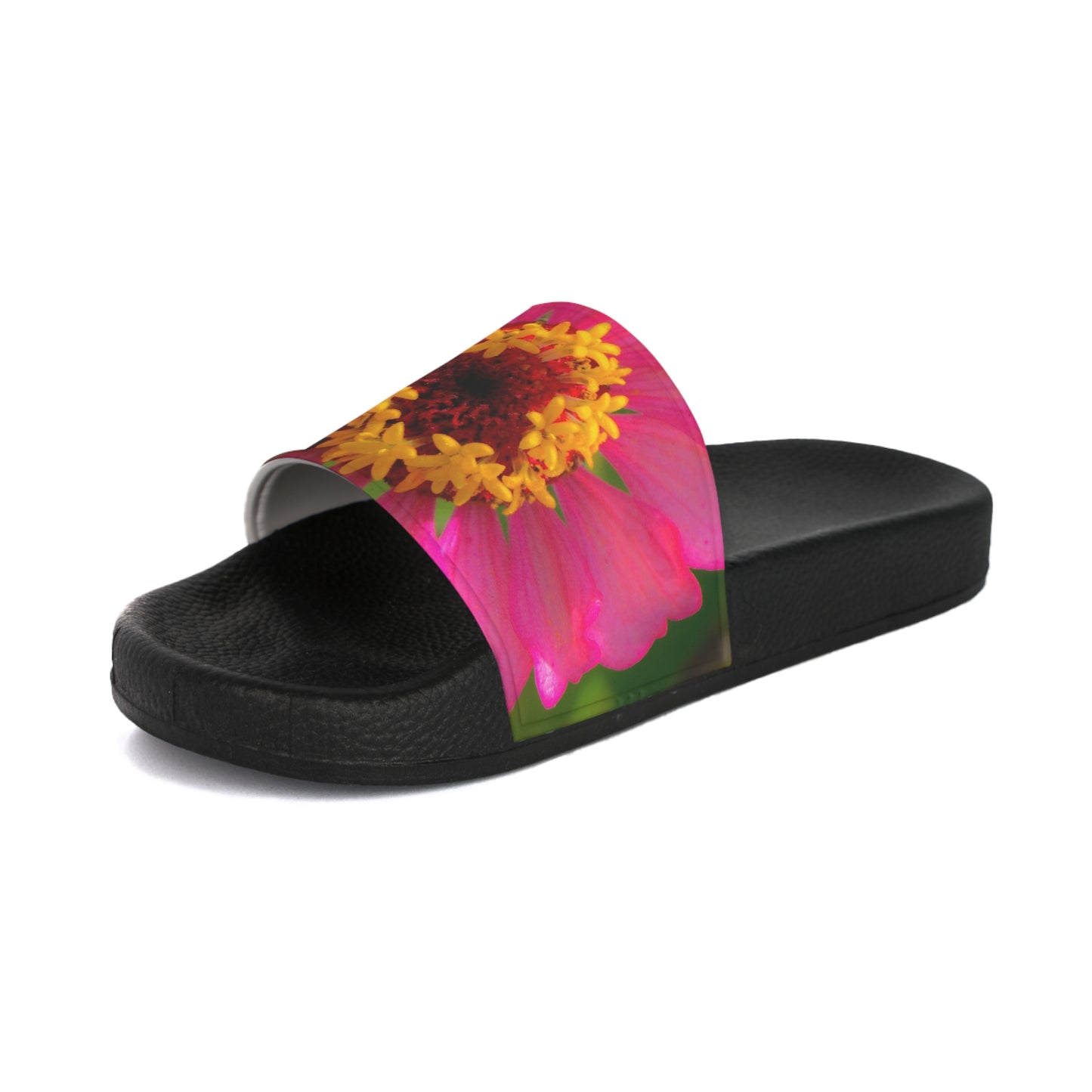 Pink & Butter PU Women's Slide Sandal