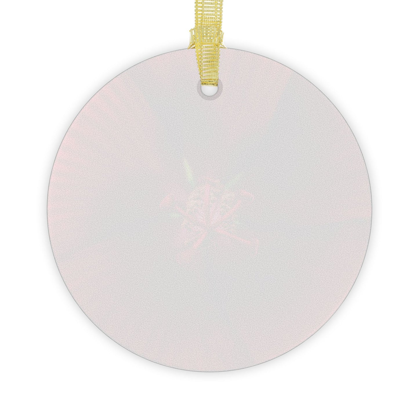 An Orchid For Christmas Glass Ornament| Floral Glass Christmas Tree Ornament | Keepsake Ornament| Martha's Vineyard| Gifts| Christmas Gift| Holiday Gift