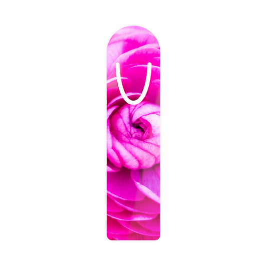 Blush Rose Bookmark Custom Design Bookmark for Bookworms Ideal Gift for Book Lovers Bookmark with Slot to Hold Pages in Place
