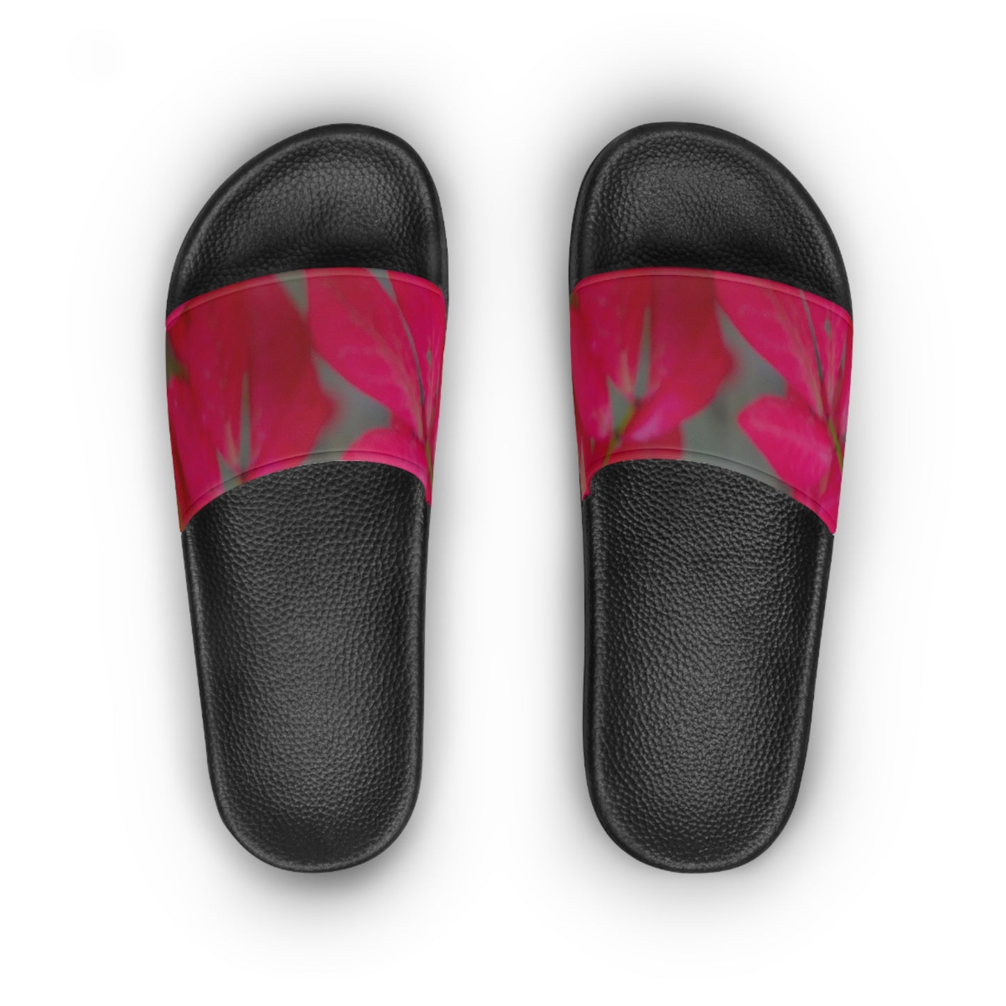 Mauve Floral Slide Sandal