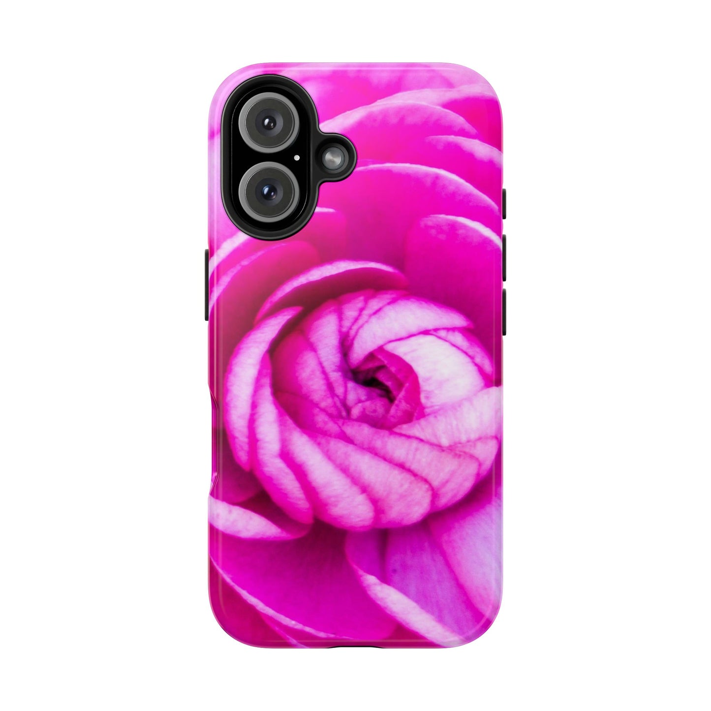 Pink Rose Tough iPhone|Samsung Phone Cases| Floral Case| Polycarbonate and Rubber Phone Case|  Custom Style Phone Case with Impact Resistance| Electronic Accessories