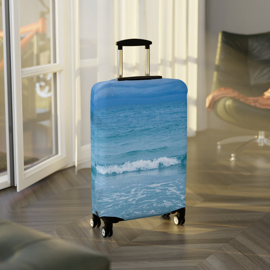 Blue Paradise Luggage Cover|  Luggage Cover Elastic-spandex luggage Protector | Bag Cover | Travel Accessories | Gifts | Longboat Key