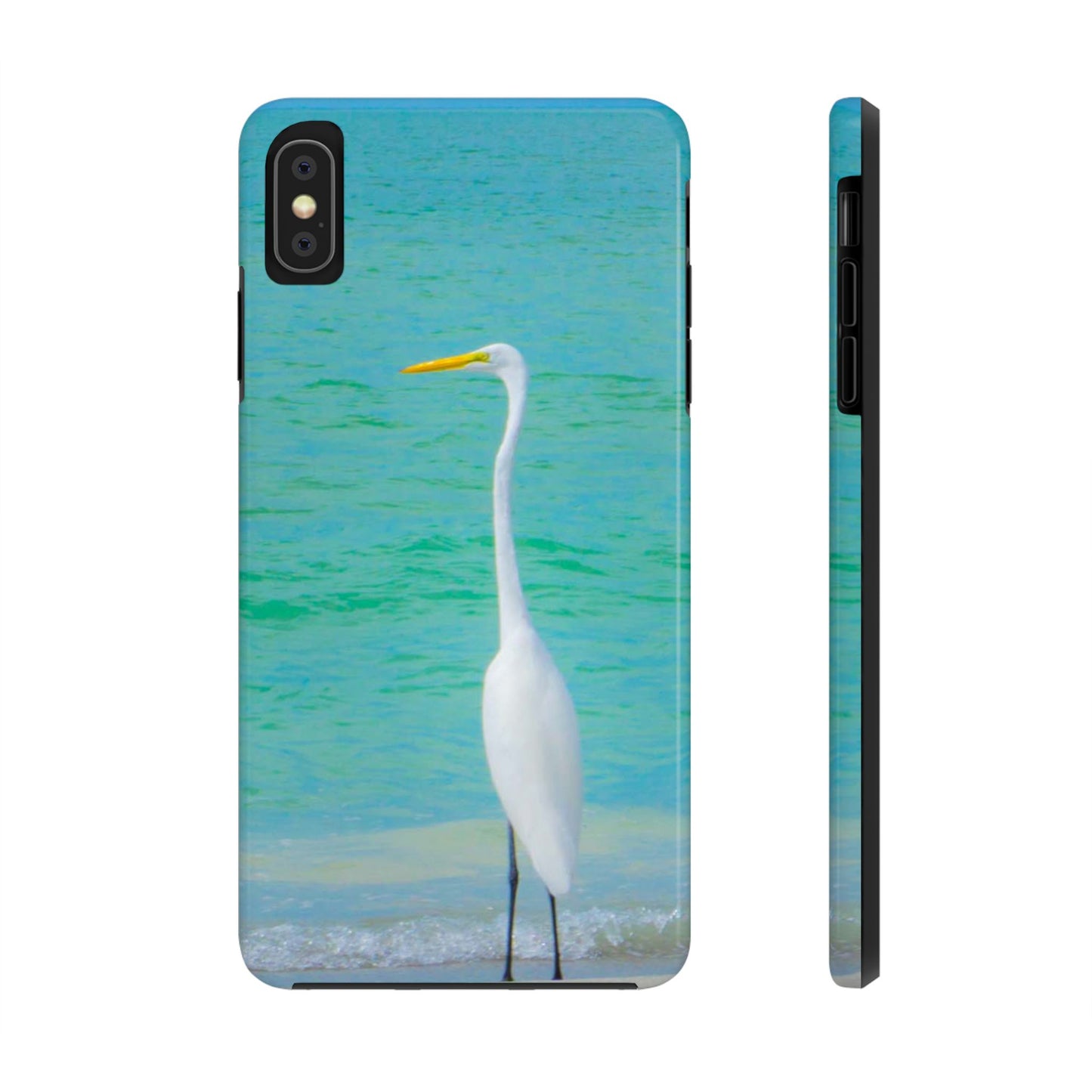 Snowbird Crane Tough Phone Cases| Case-Mate Snowbird Crane Tough|Great White Egret| Phone Cases | Case-Mate Polycarbonate and Rubber Phone Case|Nature|Electronic Accessories|Longboat Key