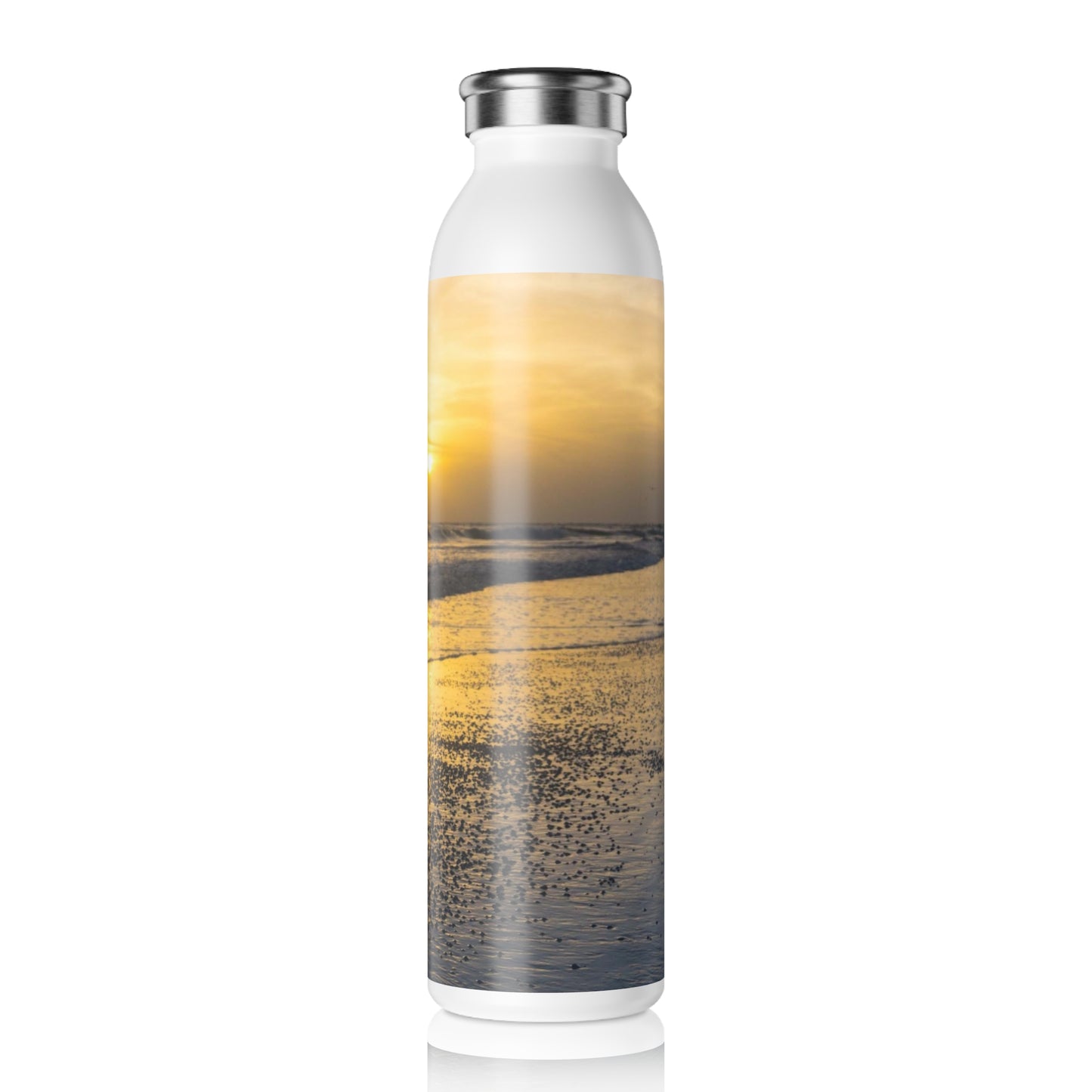 Anna Maria Splendor Slim Water Bottle Floral Slim Water Bottle 20oz Double-wall Stainless Steel Bottle Hot and Cold Beverage