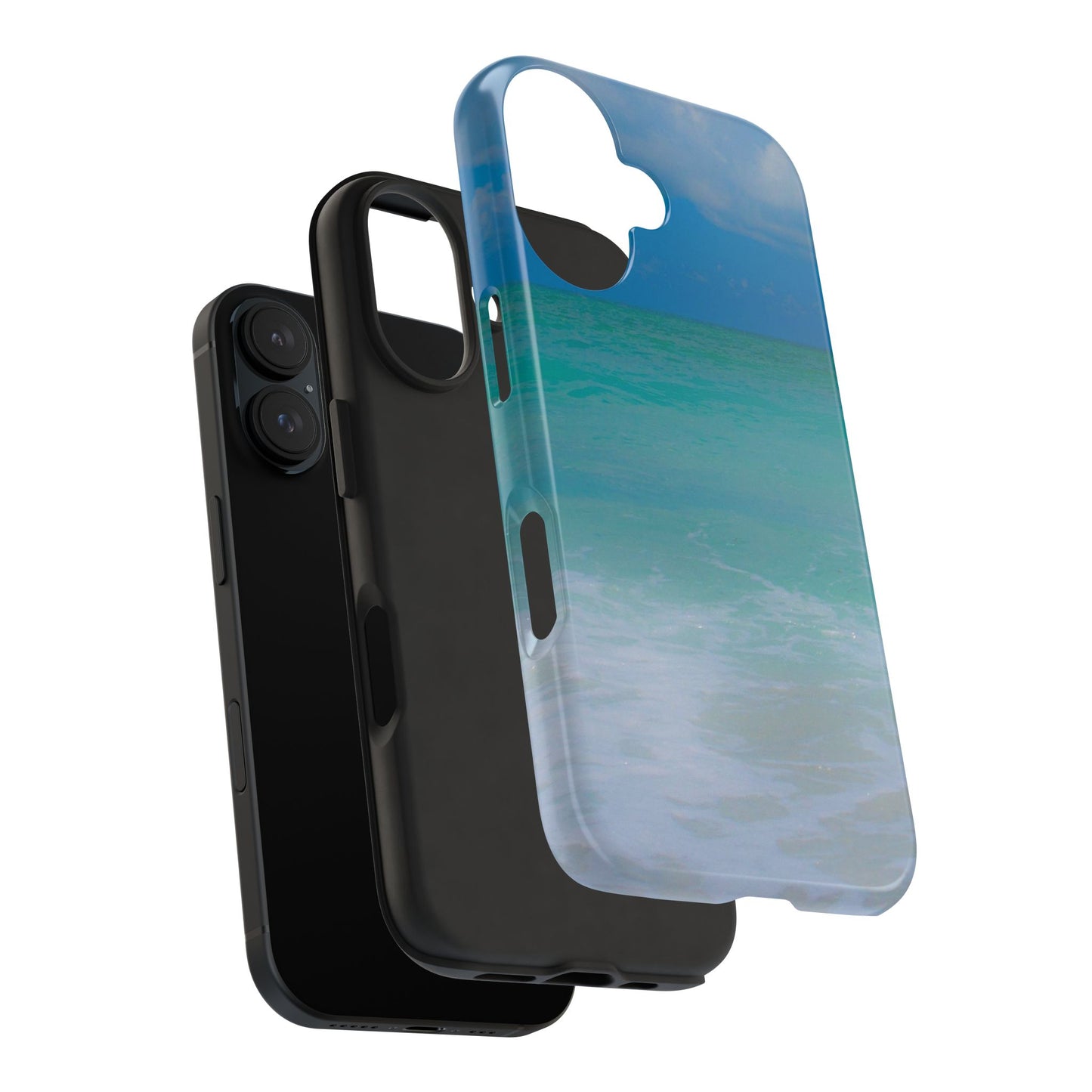 Indigo Heart Coastal Tough Phone Cases|iPhone| Samsung|Case-Mate Indigo Heart Tough Phone Cases|Polycarbonate and Rubber Phone Case| Gifts|Holiday|Accessories|Electronic Accessories
