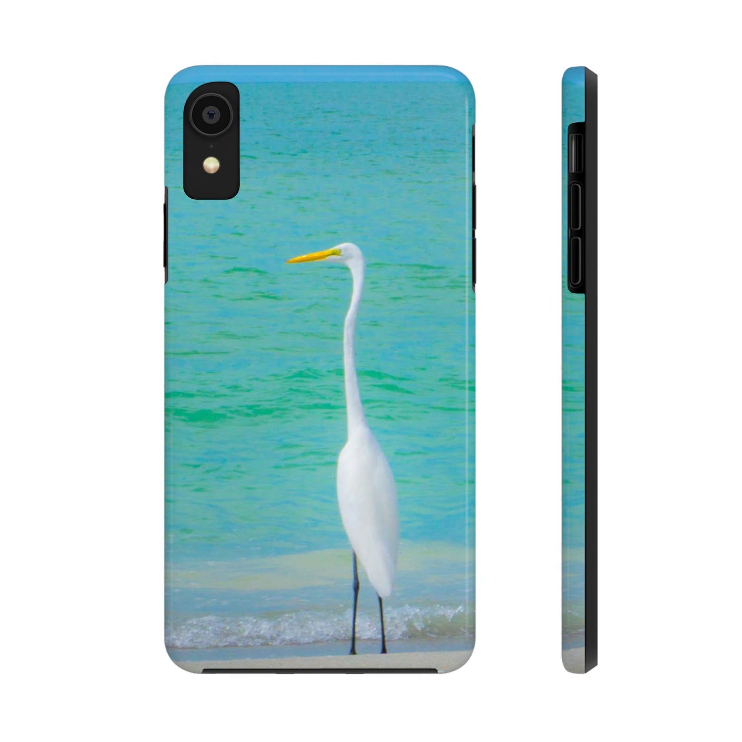 Snowbird Crane Tough Phone Cases| Case-Mate Snowbird Crane Tough|Great White Egret| Phone Cases | Case-Mate Polycarbonate and Rubber Phone Case|Nature|Electronic Accessories|Longboat Key