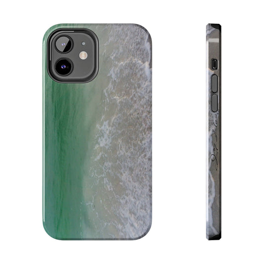 Emerald Bay Beach Tough Phone Case| Case-Mate Polycarbonate Rubber Phone Case| Custom Style Phone Case with Impact Resistance|Longboat Key|Electronic Accessories