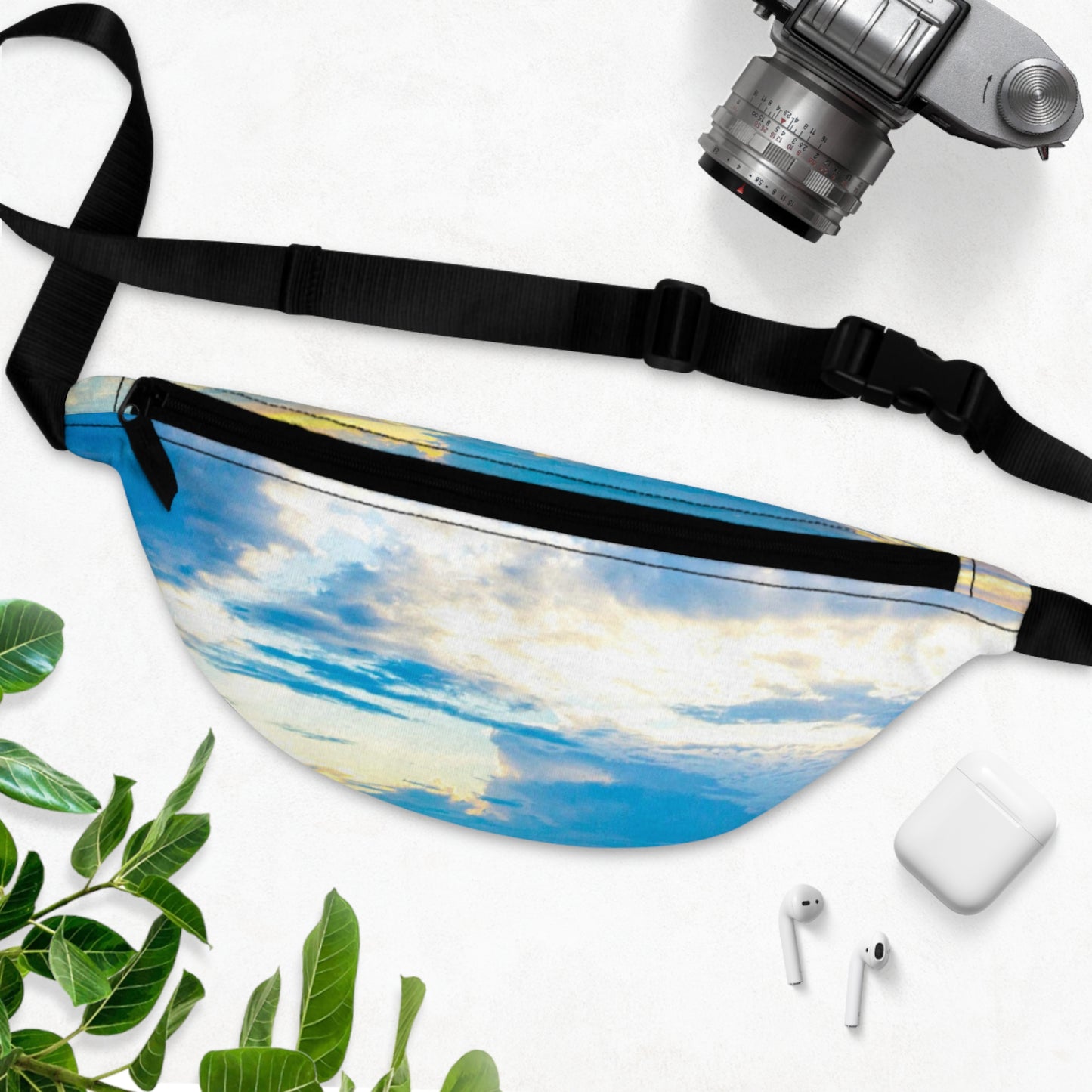 Blue Sea Glass Coastal Crossbody Bag