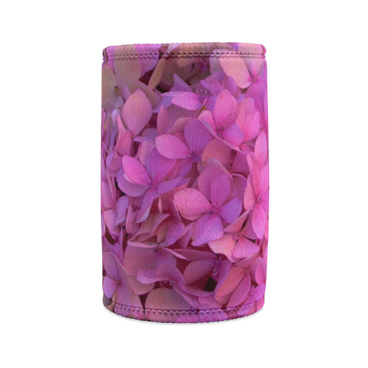 Blush Globe Stubby Cooler Drink Cooler for Cans and BottlesLight and Durable Neoprene Cooler Stylish Can Cooler to Keep Drinks Frosty