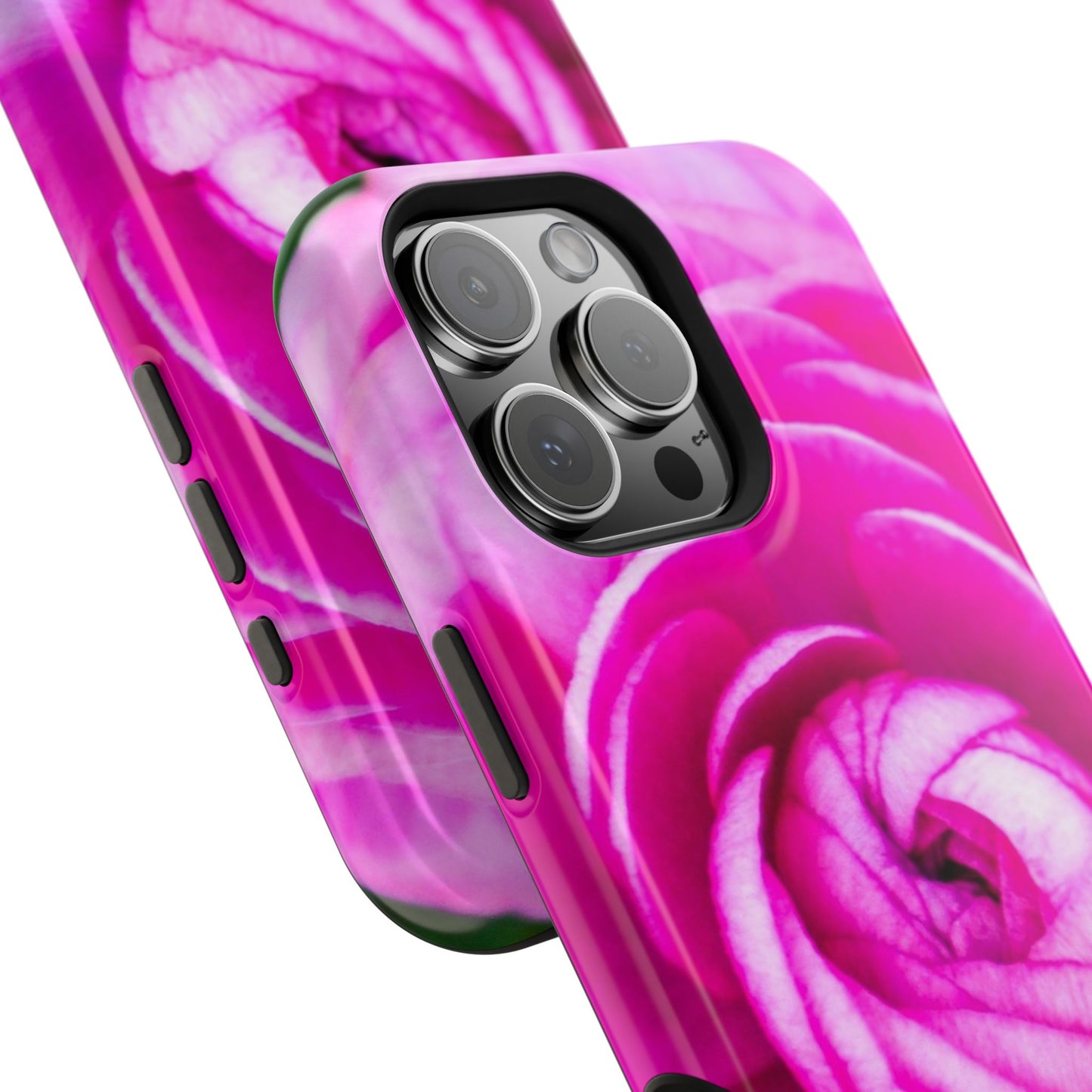 Blush Rose MagSafe Tough Phone Floral Pink Case| iPhone| Impact Resistant|Gifts|Electronic Accessories|MagSafe Charging Accessories|Martha's Vineyard|Great for Fall