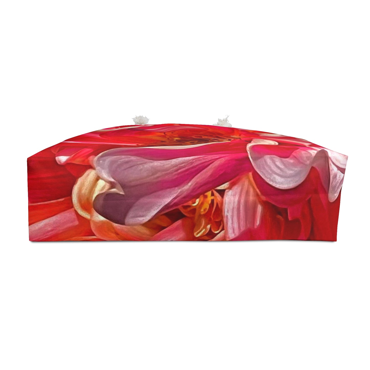 Red Floral Weekender Bag