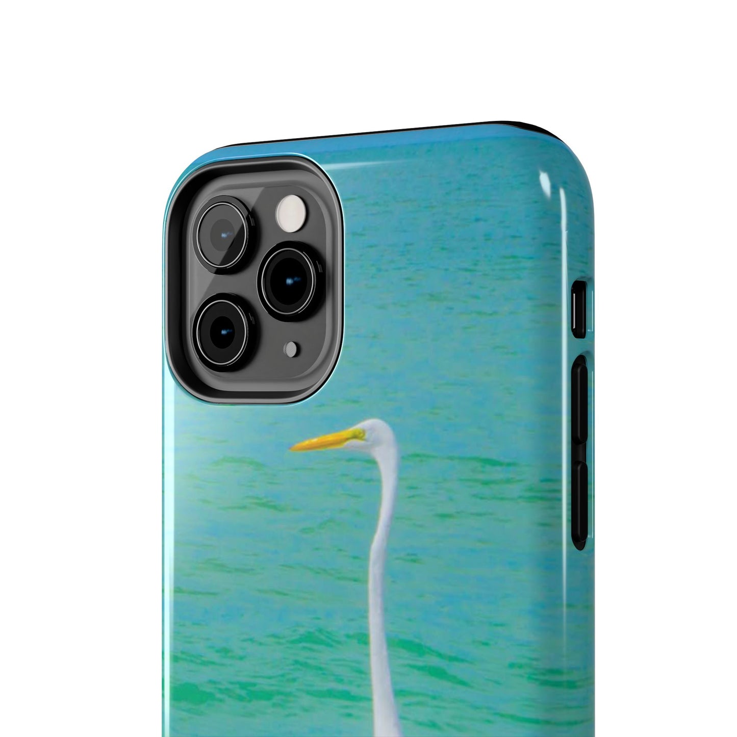 Snowbird Crane Tough Phone Cases| Case-Mate Snowbird Crane Tough|Great White Egret| Phone Cases | Case-Mate Polycarbonate and Rubber Phone Case|Nature|Electronic Accessories|Longboat Key
