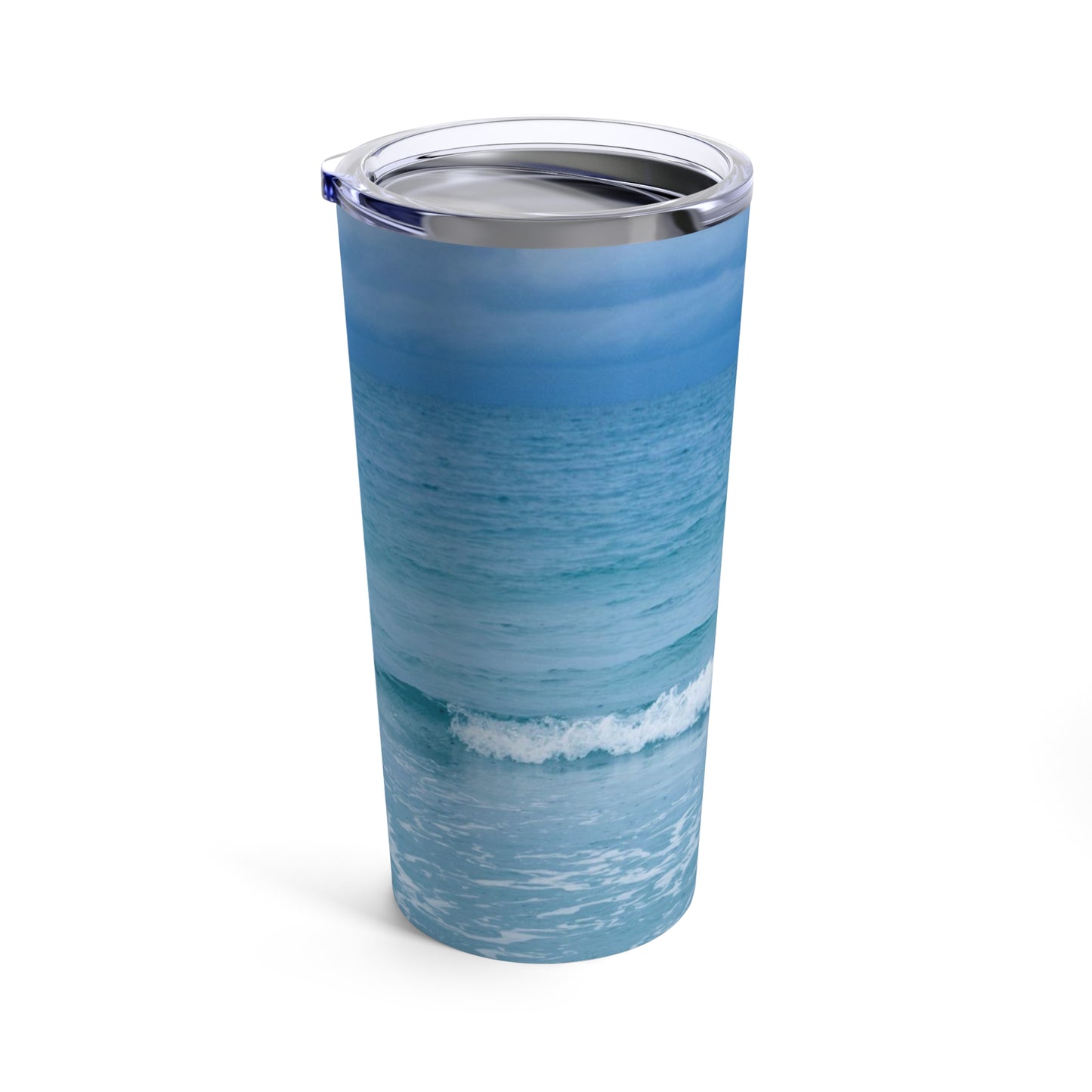 A Blue Paradise Tumbler 20oz Tumbler 20oz | A Blue Paradise Stainless Steel Travel Tumbler Vacuum-insulated Mug  Glossy Finish Drinkware
