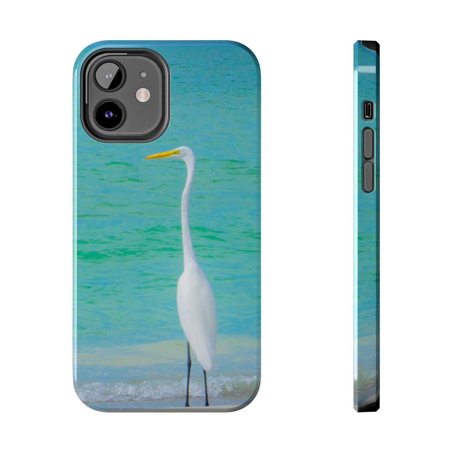 Snowbird Crane Tough Phone Cases| Case-Mate Snowbird Crane Tough|Great White Egret| Phone Cases | Case-Mate Polycarbonate and Rubber Phone Case|Nature|Electronic Accessories|Longboat Key