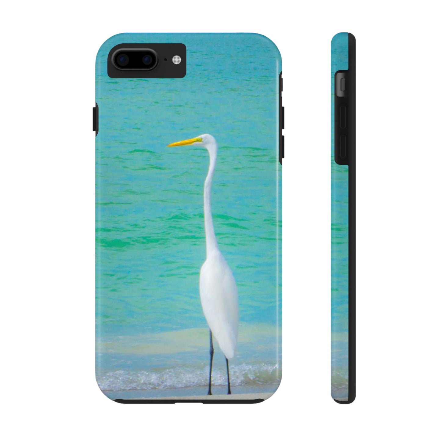 Snowbird Crane Tough Phone Cases| Case-Mate Snowbird Crane Tough|Great White Egret| Phone Cases | Case-Mate Polycarbonate and Rubber Phone Case|Nature|Electronic Accessories|Longboat Key