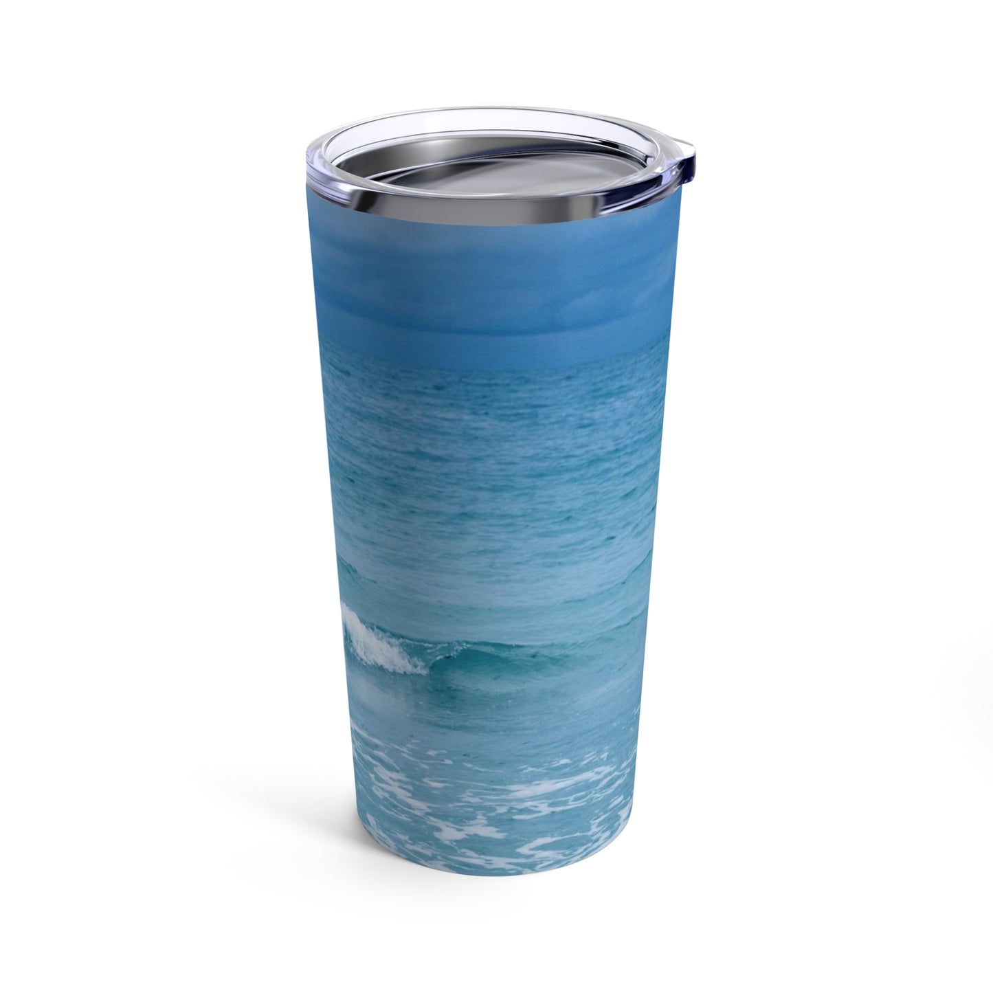 A Blue Paradise Tumbler 20oz Tumbler 20oz | A Blue Paradise Stainless Steel Travel Tumbler Vacuum-insulated Mug  Glossy Finish Drinkware