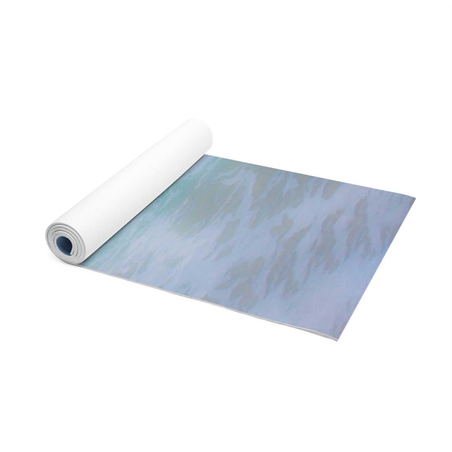 Paradise Blue Wave Ocean Design, Longboat Key FL, Fitness Mat, Pilates Mat, Exercise Mat, Workout Mat, Meditation Mat