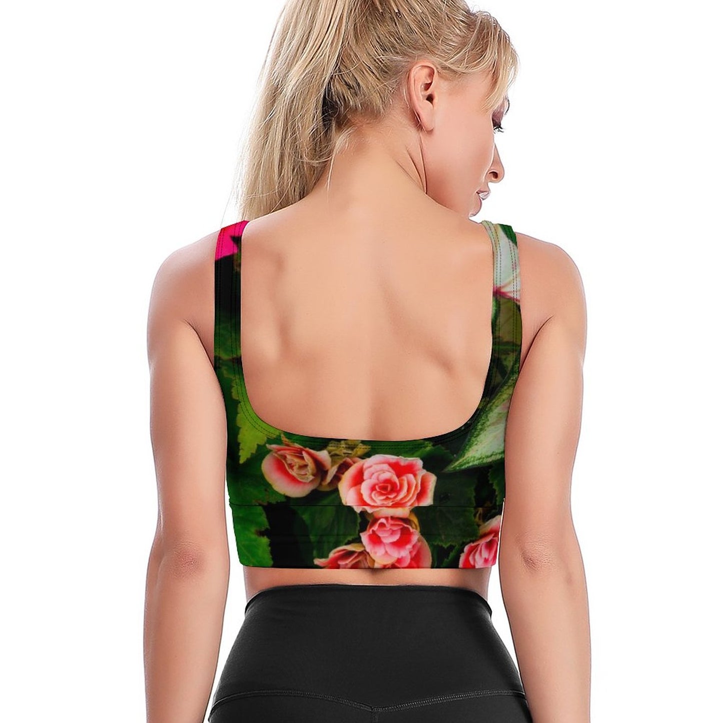 Custom Sports Bra Designs-Yoga Support Bras(All-Over Printing)