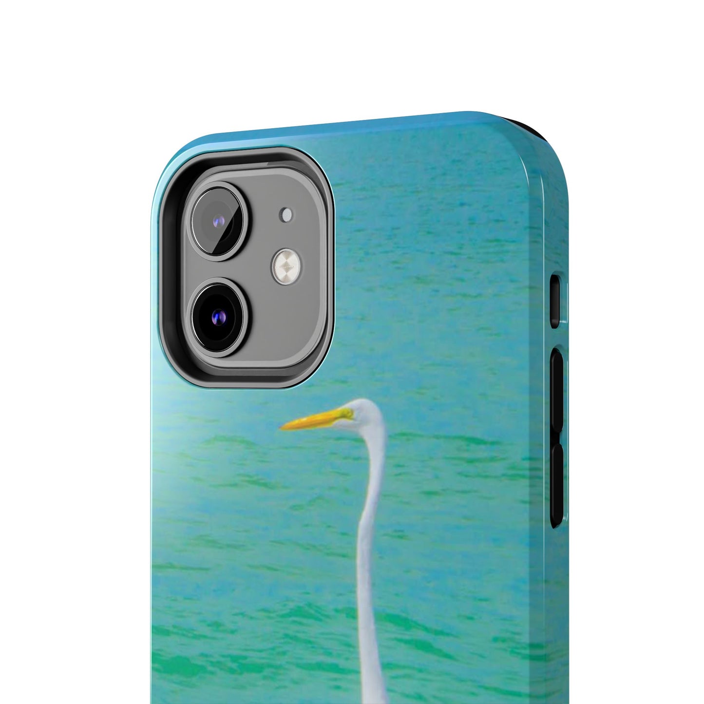 Snowbird Crane Tough Phone Cases| Case-Mate Snowbird Crane Tough|Great White Egret| Phone Cases | Case-Mate Polycarbonate and Rubber Phone Case|Nature|Electronic Accessories|Longboat Key