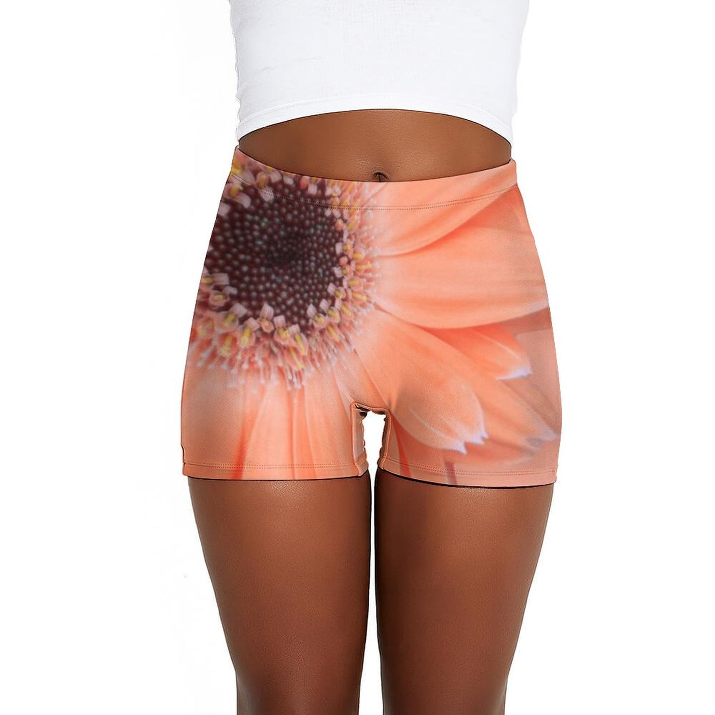 Apricot Gerber Ladies Short Shorts