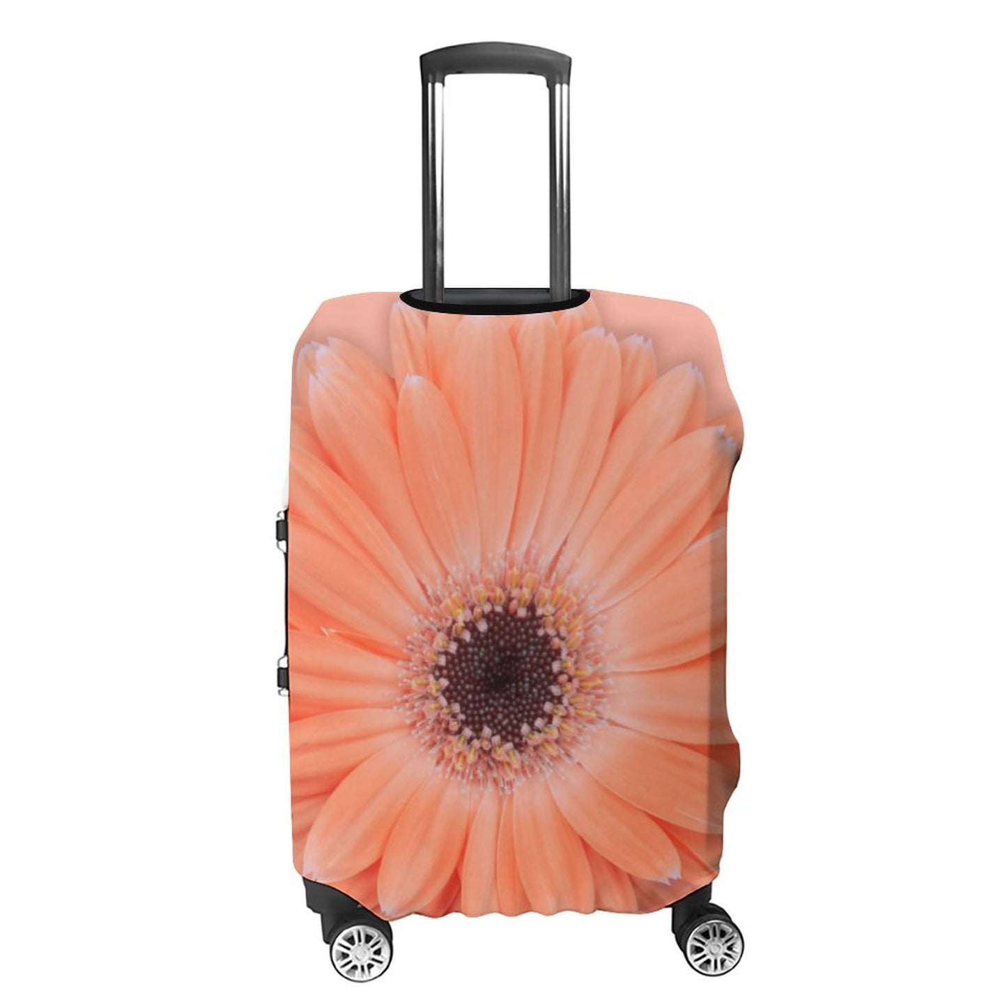 Peach Luggage Cover