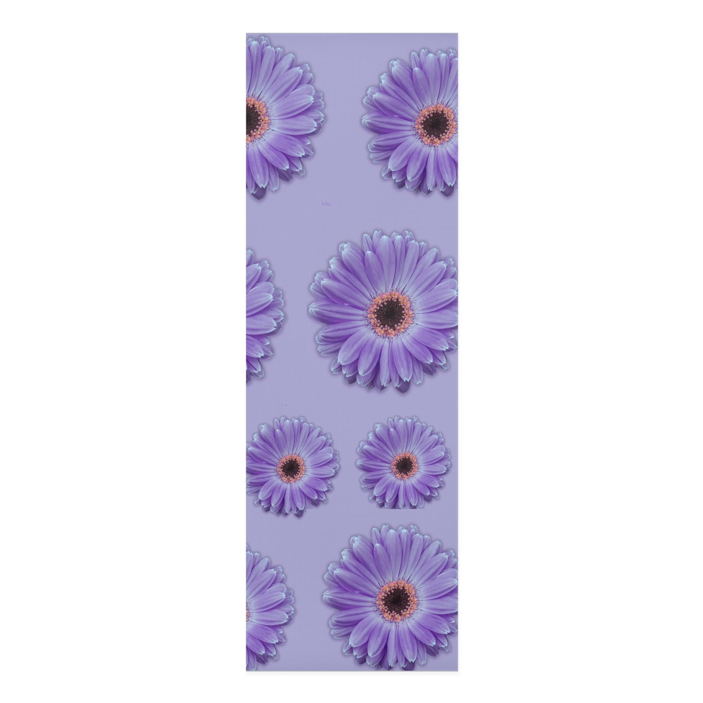 Lilac Gerber Daisy Yoga Mat, Exercise Mat, Purple Floral Meditation Mat, Fitness Mat, Pilates Mat, Non-Slip Yoga Mat, Workout Mat
