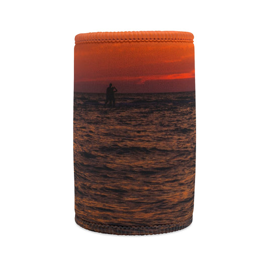 Can Cooler Neoprene Custom Cooler  Stubby Cooler  Beautiful Fire Sky Can Cooler