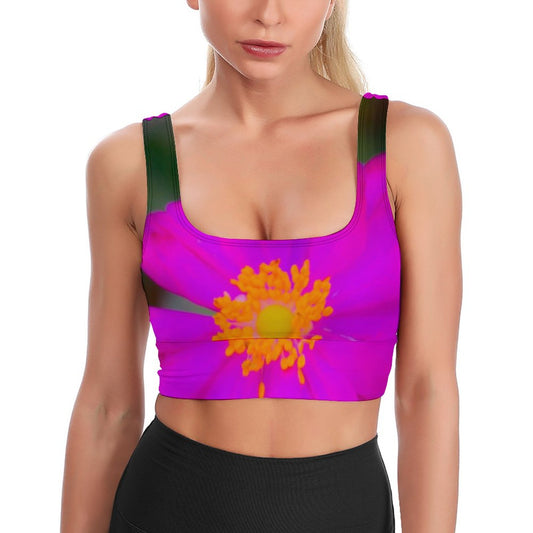 Custom Sports Bra Designs-Yoga Support Bras(All-Over Printing)