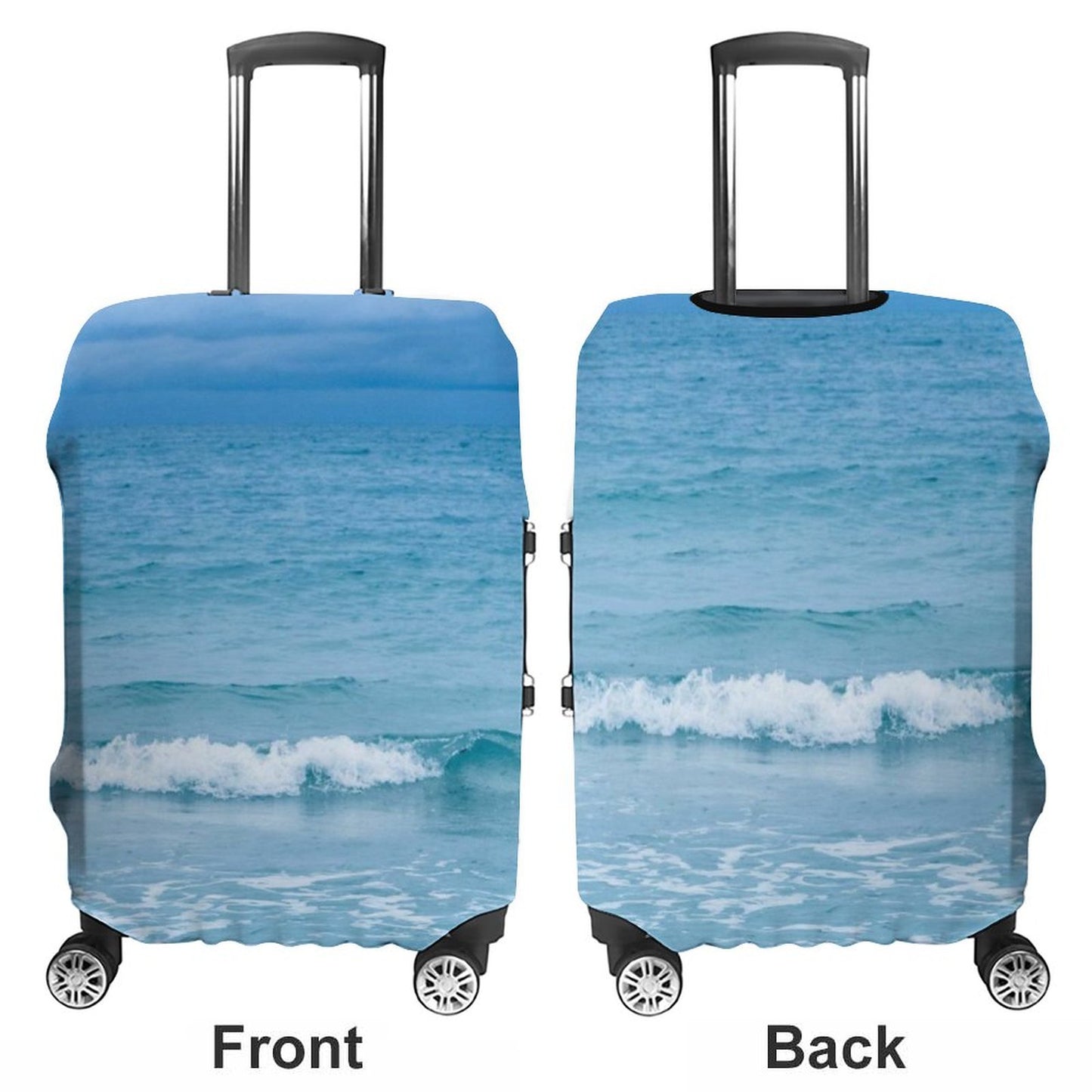 Paradise Coastal Luggage Cover