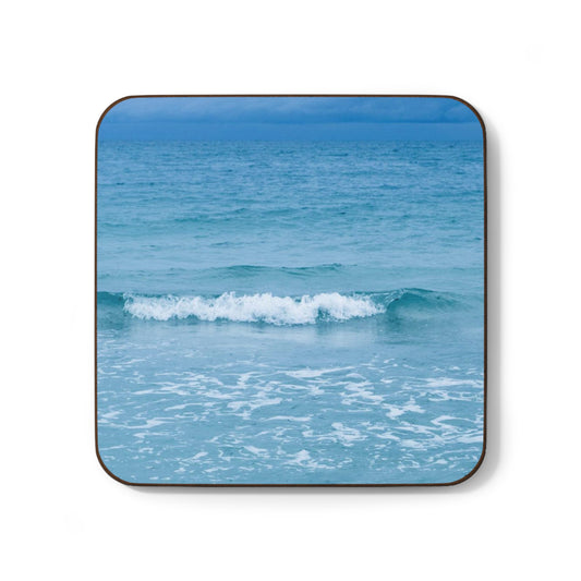 Blue Paradise Hardboard Back Coaster Stylish Coaster Housewarming Gift