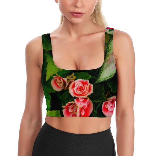 Custom Sports Bra Designs-Yoga Support Bras(All-Over Printing)