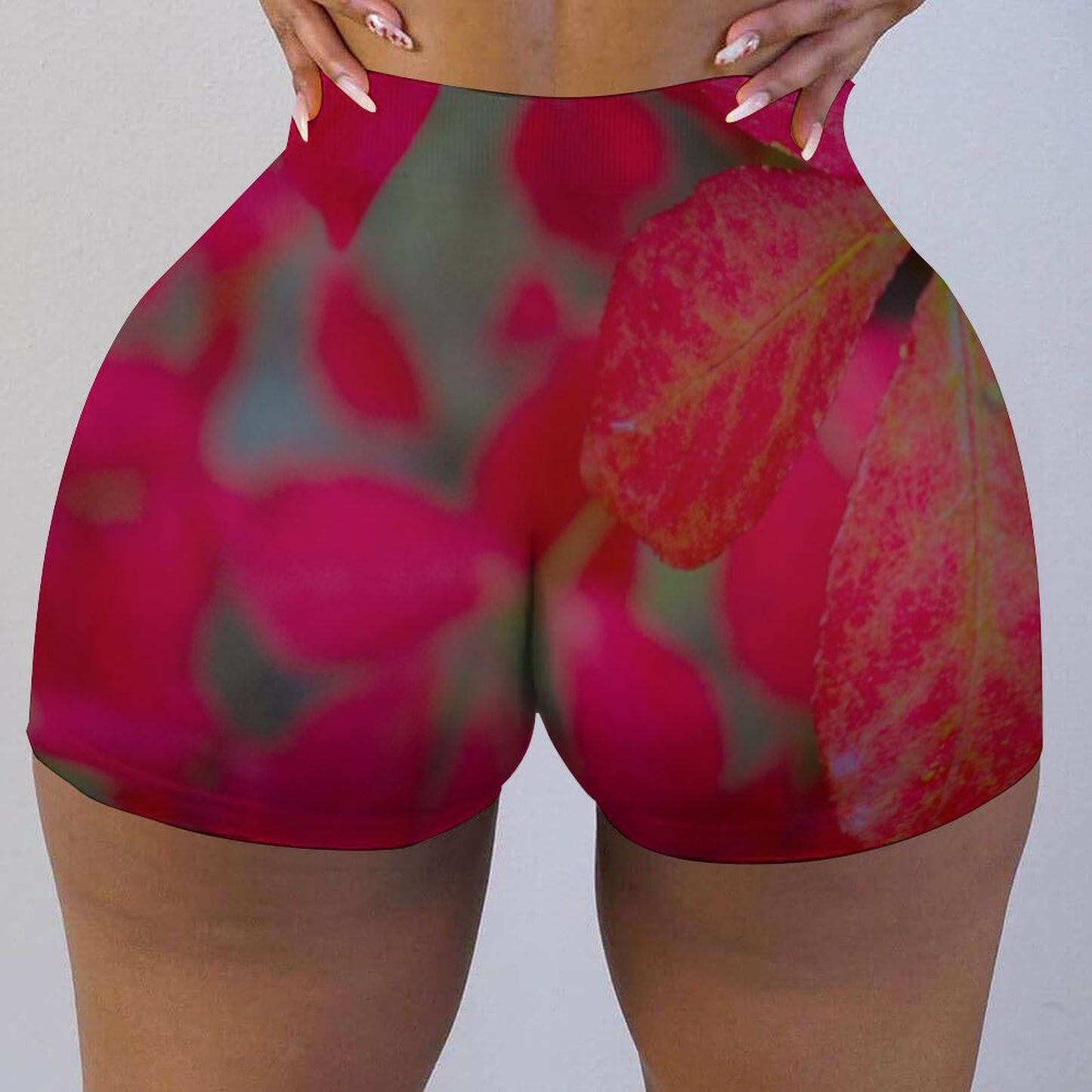 Mauve & Stone Ladies Short Shorts