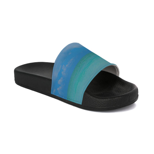 Indigo Blue Women's Slide Sandal